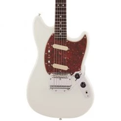 Electric Guitars Fender - Made In Japan Traditional 60s Mustang - Rosewood Fingerboard - Olympic White