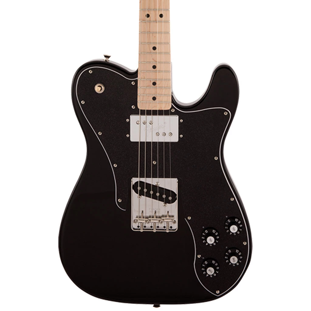 Electric Guitars Fender - Made In Japan Traditional 70s Telecaster Custom, Maple Fingerboard - Black