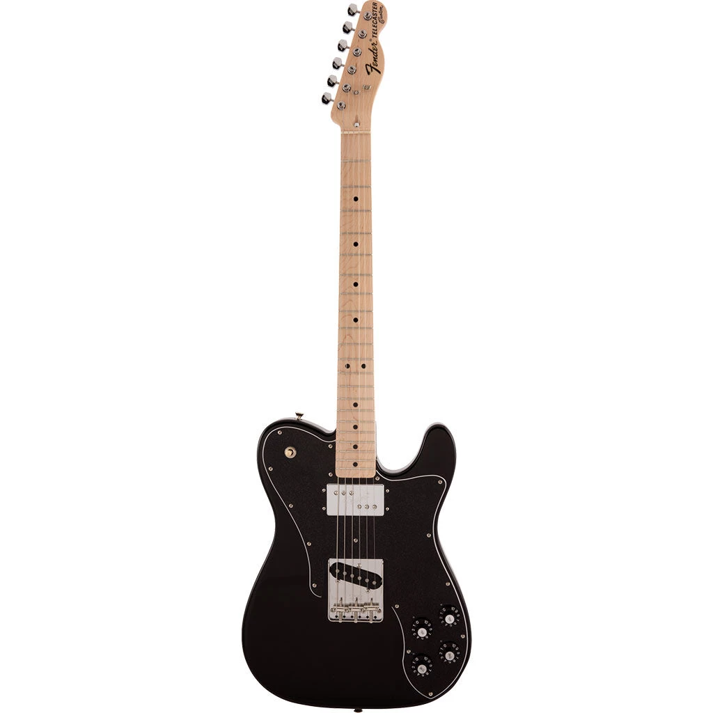 Electric Guitars Fender - Made In Japan Traditional 70s Telecaster Custom, Maple Fingerboard - Black