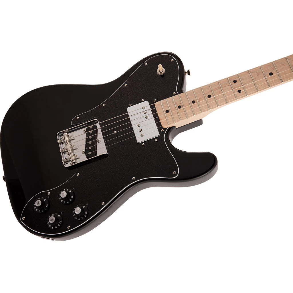 Electric Guitars Fender - Made In Japan Traditional 70s Telecaster Custom, Maple Fingerboard - Black