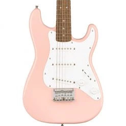 Squier - Mini Stratocaster® - Laurel Fingerboard - Shell Pink Electric Guitars