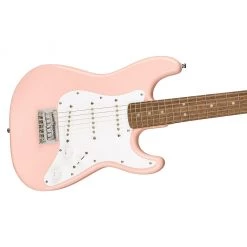 Squier - Mini Stratocaster® - Laurel Fingerboard - Shell Pink Electric Guitars