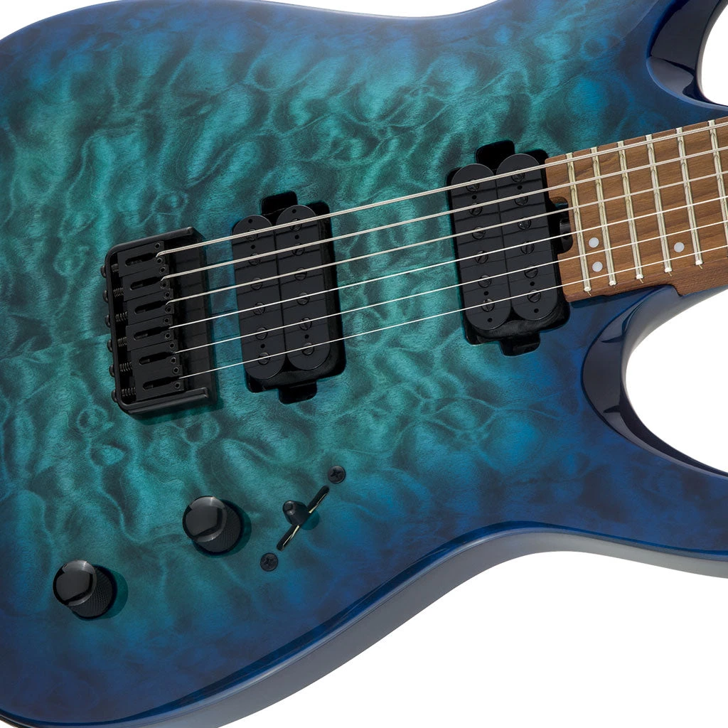 Electric Guitars Jackson Pro Series Misha Mansoor Juggernaut HT6 - Chlorine Burst