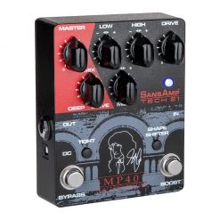 TECH 21 Sansamp MP40 Limited Edition Geddy Lee Signature 40th Anniversary'Moving Pictures' Pedal