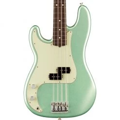 Bass Guitars Fender - American Professional II Precision Bass® Left-Hand - Maple Fingerboard - Mystic Surf Green