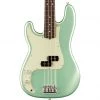 Bass Guitars Fender - American Professional II Precision Bass® Left-Hand - Maple Fingerboard - Mystic Surf Green