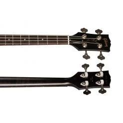 Gibson Les Paul Junior Tribute Double Cut Bass - Worn Ebony