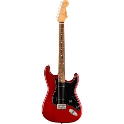 Electric Guitars Fender - Fender - Noventa Stratocaster® - Pau Ferro Fingerboard - Crimson Red Transparent