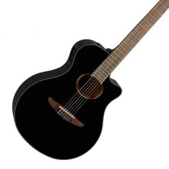 Yamaha NTX1 Nylon Acoustic Electric Guitar - Black Acoustic Guitars