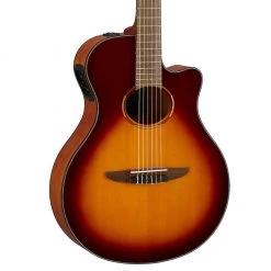 Acoustic Guitars Yamaha NX Series NTX1-BS Nylon String Acoustic-Electric Guitar - Brown Sunburst