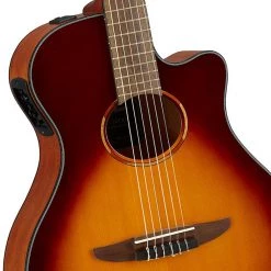 Acoustic Guitars Yamaha NX Series NTX1-BS Nylon String Acoustic-Electric Guitar - Brown Sunburst