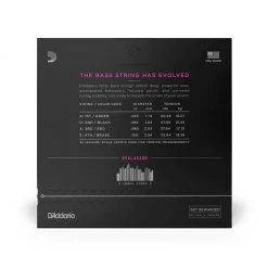 D'Addario NYXL45100 Nickel Wound Bass Guitar Strings, Regular Light, 45-100, Long Scale See All