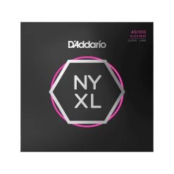 See All D'Addario NYXL45100SL Regular Light Super Long Scale Bass Strings