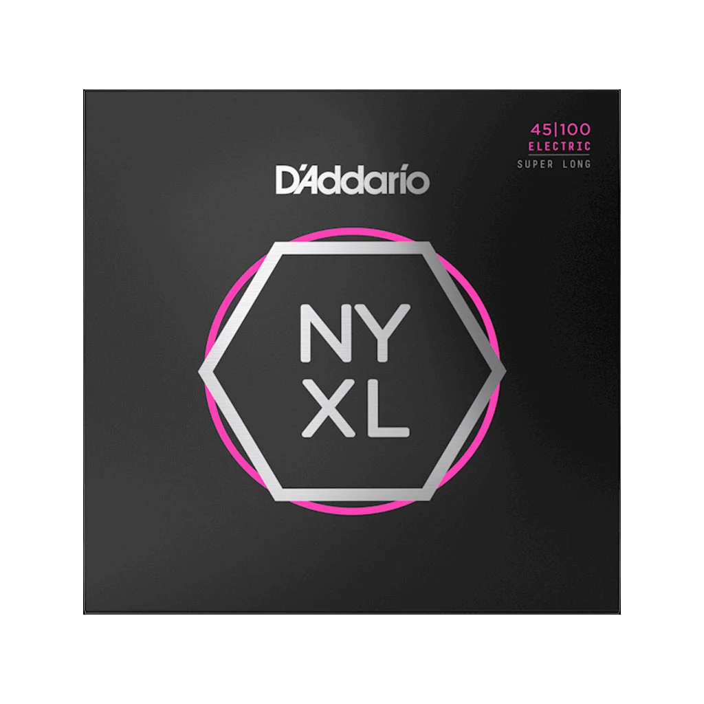 See All D'Addario NYXL45100SL Regular Light Super Long Scale Bass Strings