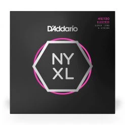 See All D'Addario - NYXL45130SL 45-130 Regular Light Super Long Scale 5-String Bass Strings