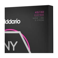 See All D'Addario - NYXL45130SL 45-130 Regular Light Super Long Scale 5-String Bass Strings