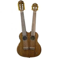 Ortega - Twin Neck Ukulele - Ovangkol