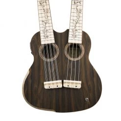Ortega - Twin Neck Ukulele - Ziricote Ukuleles