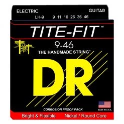 DR LH-9 - Tite Fit 09-46 Electric Guitar Strings See All