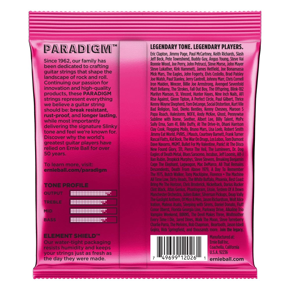 See All Ernie Ball E2023 - Paradigm Super 9-42 Guitar Strings