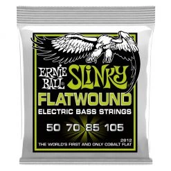 Ernie Ball E2812 - Flatwound Slinky Bass .045-.105 Bass Guitar Strings