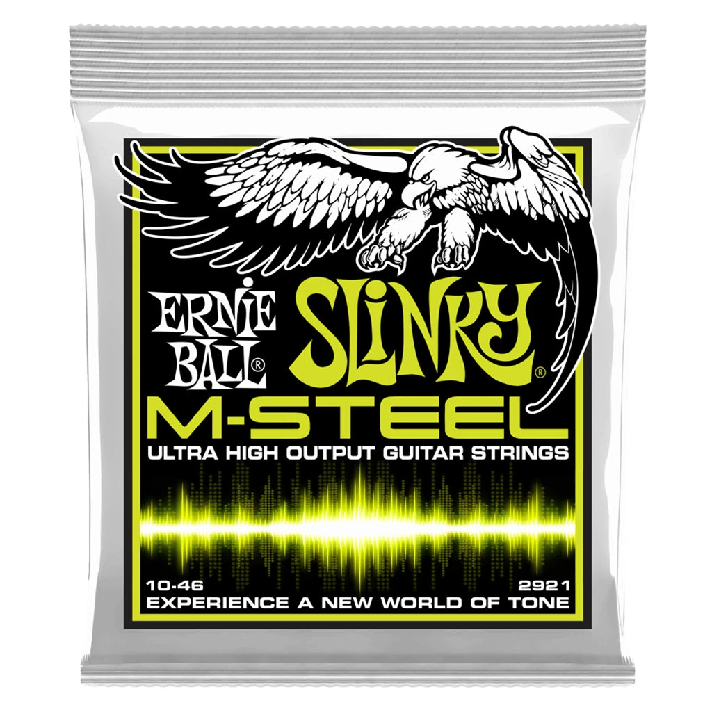 Ernie Ball E2921 - M-Steel Regular Slinky 10-46 Electric Guitar Strings