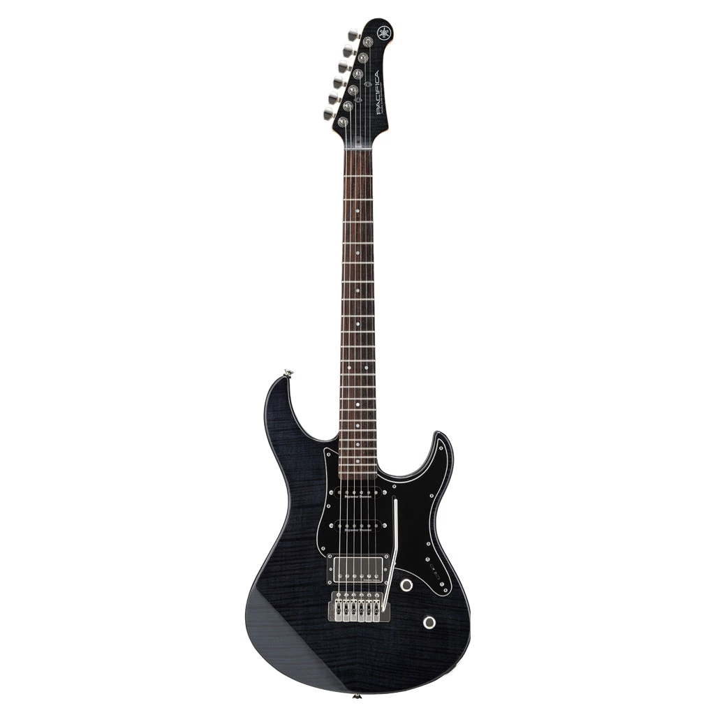 Yamaha PAC612VIIFM Pacifica Electric Guitar - Translucent Black Electric Guitars