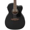 Ibanez - PC14MHCE Acoustic Guitar - Weathered Black Acoustic Guitars