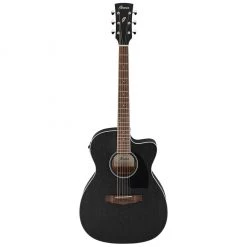 Ibanez - PC14MHCE Acoustic Guitar - Weathered Black Acoustic Guitars