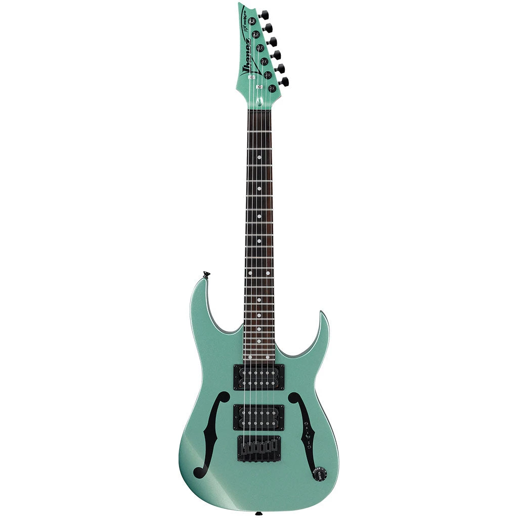 Ibanez - PGMM21 - Paul Gilbert MiKro - Metallic Light Green Electric Guitars