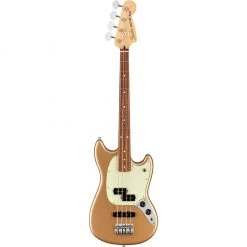 Fender Player Mustang PJ Bass - Firemist Gold - Pau Ferro Fretboard Bass Guitars