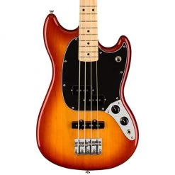 Fender Player Mustang PJ Bass - Sienna Sunburst - Maple Fretboard Bass Guitars