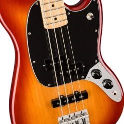 Fender Player Mustang PJ Bass - Sienna Sunburst - Maple Fretboard Bass Guitars