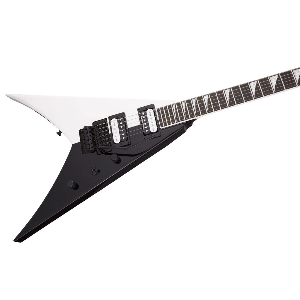 Electric Guitars Jackson Pro King V - Two Face Black & White