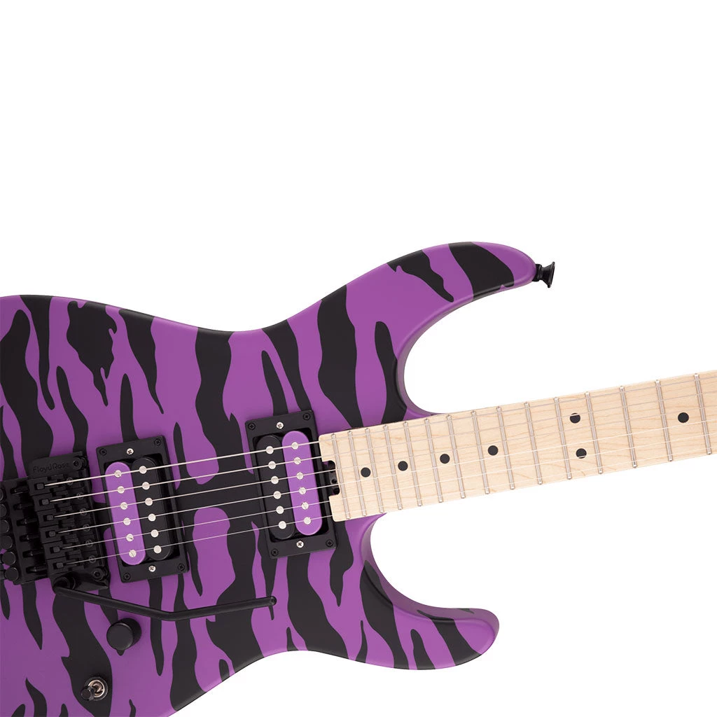 Electric Guitars Charvel Pro Mod Dinky Satchel Signature - Satin Purple Bengal