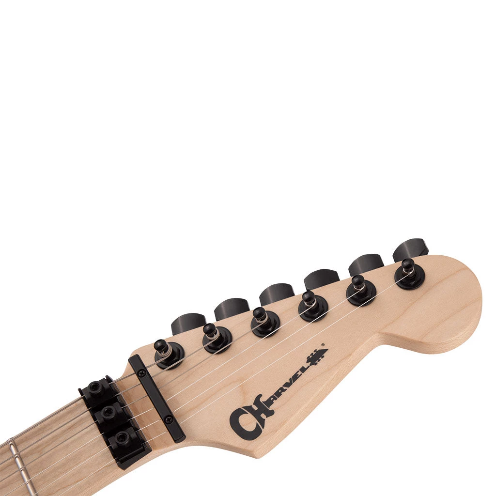 Electric Guitars Charvel Pro Mod Dinky Satchel Signature - Satin Purple Bengal