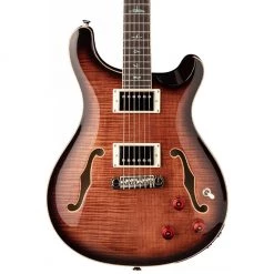 Electric Guitars PRS SE Hollowbody II Piezo: Black Gold Burst