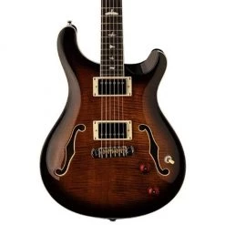 PRS SE Hollowbody II - Black Gold Burst