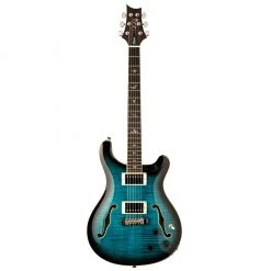 PRS SE Hollowbody II Piezo - Peacock Blue Burst Electric Guitars
