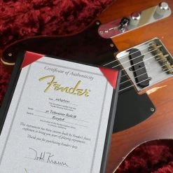 Electric Guitars Fender Custom Shop'52 Tele Relic -Masterbuilt By Todd Krause - Violin Burst