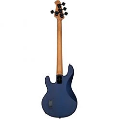 Sterling By Music Man Sterling - RAY34PB-NBLS-R2 - Poplar Burl - Neptune Blue Satin