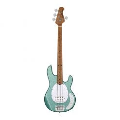 Sterling By Music Man Sterling Stingray RAY34 - Seafoam Sparkle - Roasted Maple Electric Guitars