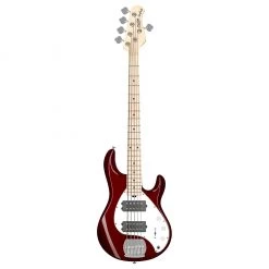 Sterling By Music Man Sterling RAY5HH-CAR-M1 - Candy Apple Red HH