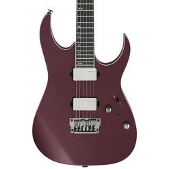 Electric Guitars Ibanez - RG5121 Prestige Electric Guitar W/ Case - Burgundy Metallic Flat