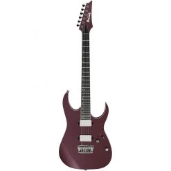 Electric Guitars Ibanez - RG5121 Prestige Electric Guitar W/ Case - Burgundy Metallic Flat