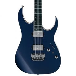 Ibanez - RG5121 Prestige Electric Guitar W/ Case - Dark Tide Blue Flat Electric Guitars