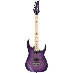 Electric Guitars Ibanez - RG652AHMFX Prestige Electric Guitar W/ Case - Royal Plum Burst