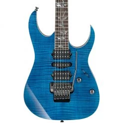 Ibanez - RG8570Z J.custom Electric Guitar W/ Case - Royal Blue Sapphire Electric Guitars