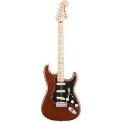 Fender - Deluxe Roadhouse Stratocaster®, Maple Fingerboard, Classic Copper Electric Guitars