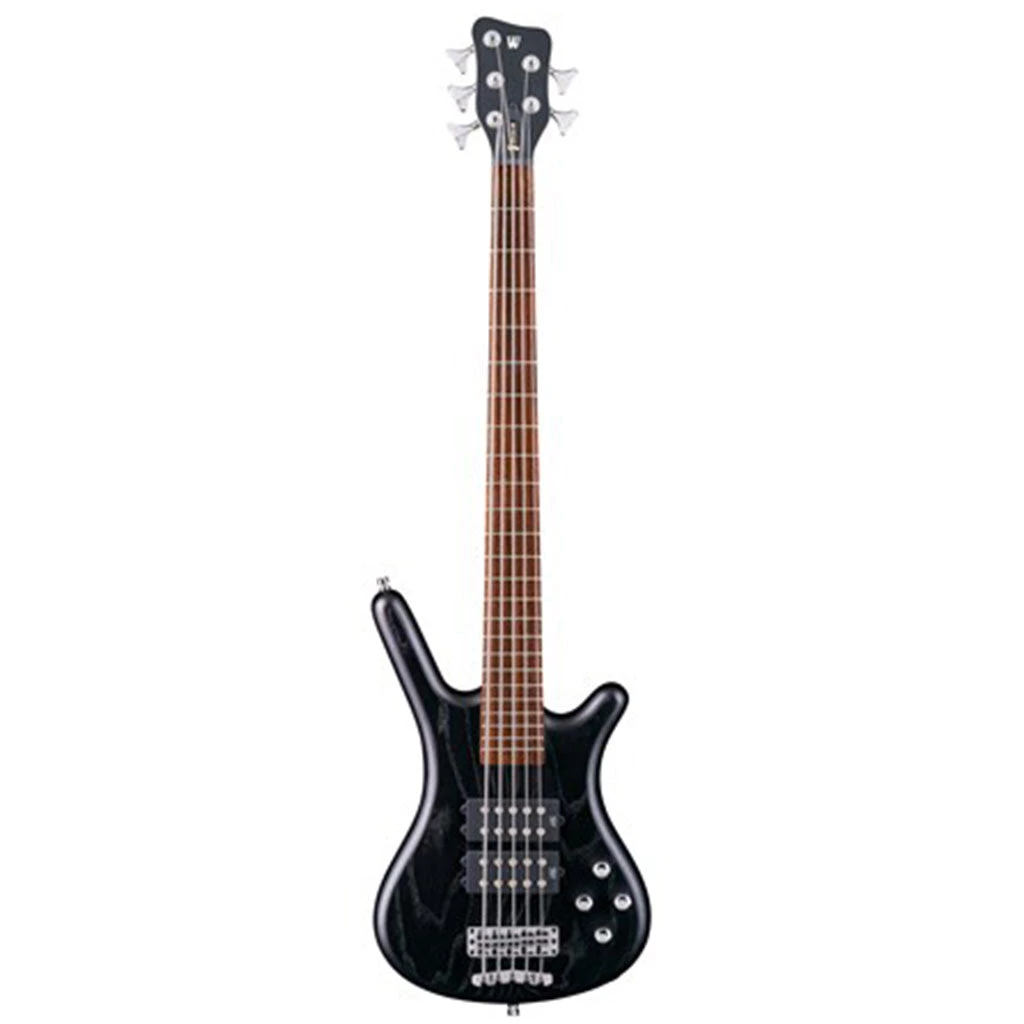 Warwick Rock Bass Corvette $$ 5-String - Nirvana Black Transparent Satin Bass Guitars